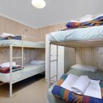 Bunkroom for the kids in the 2 bedroom Superior cabin